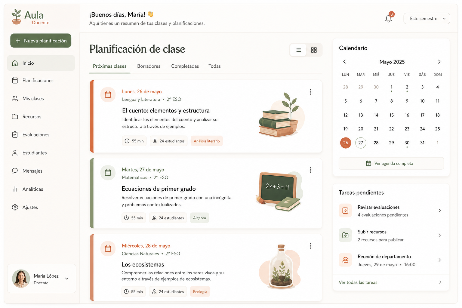 Vista previa de Plan Docente